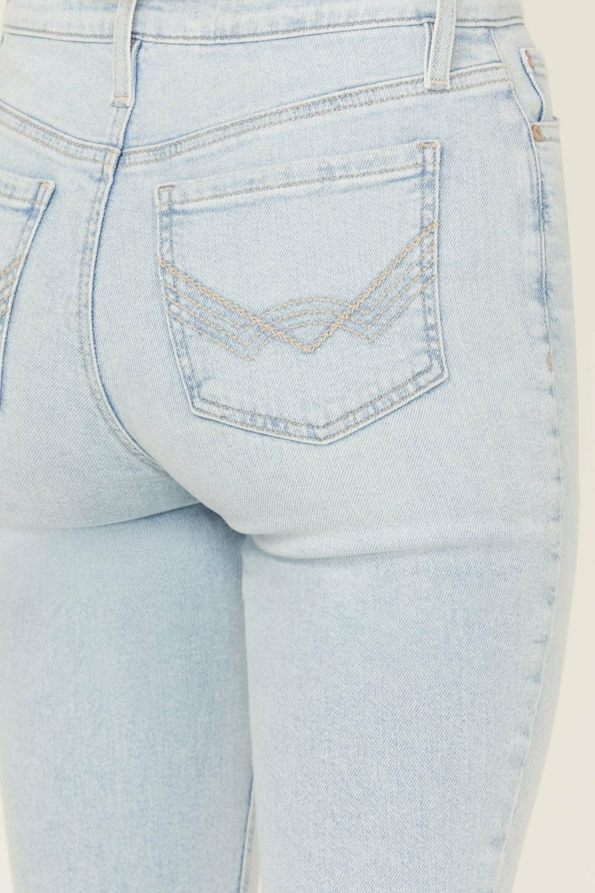 Idyllwind Melbourne Light Wash Legend High Rise Bootcut Super Stretch Denim Jeans