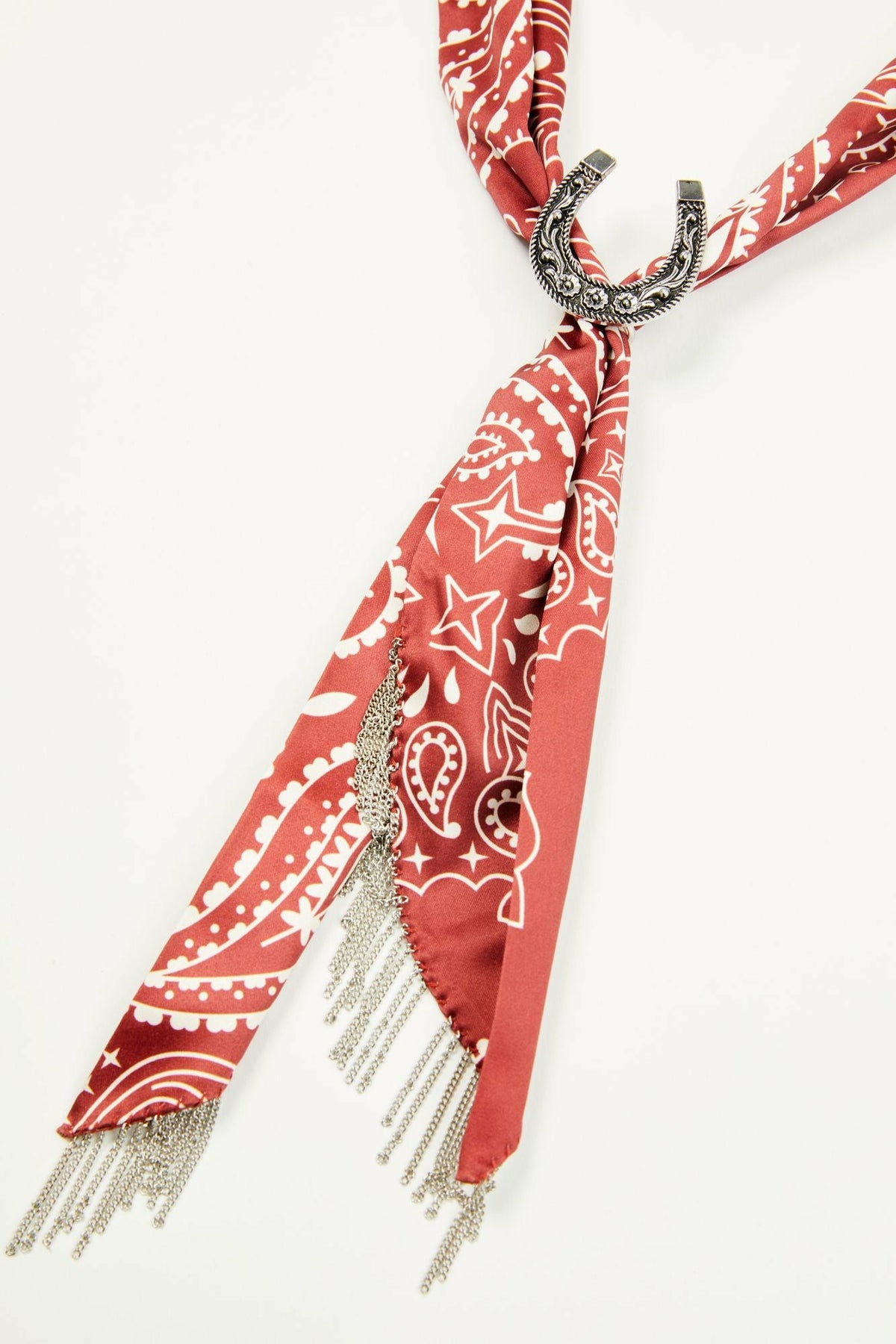 Idyllwind Amelia Chain Fringe Bandana Necklace