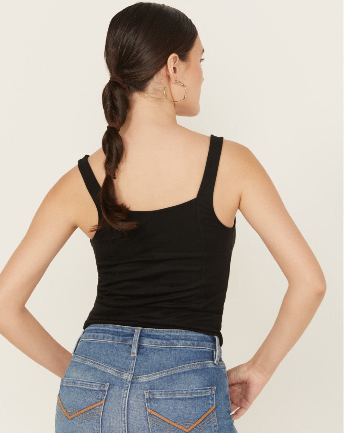 Idyllwind Eastland Faux Suede Lace-Up Corset