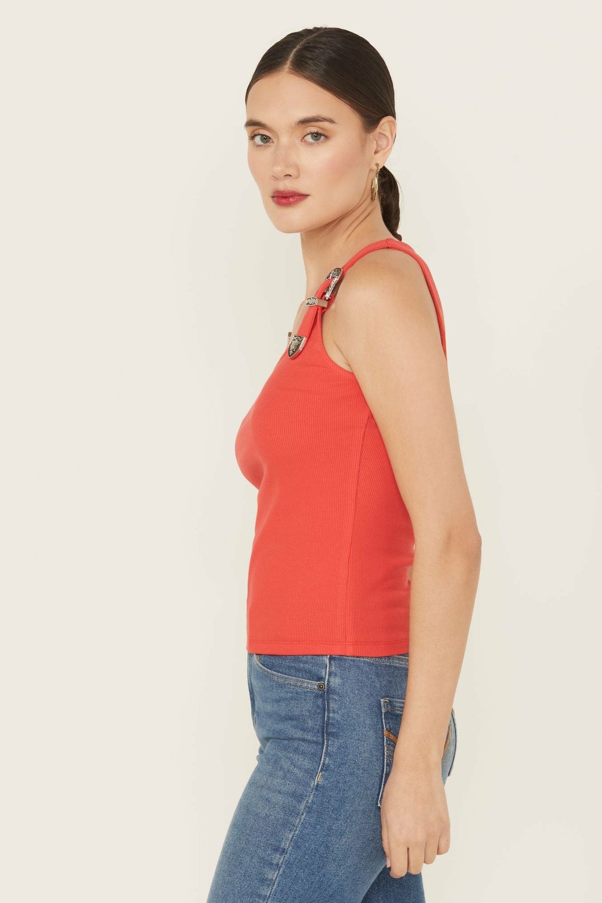 Idyllwind Wylie Rib Knit Buckle Tank