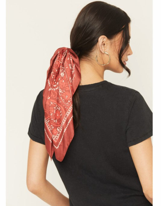 Idyllwind Peyton Bandana Print Hair Tie Set - 2 Piece