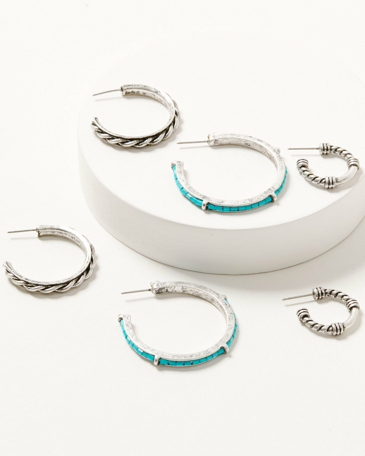 Idyllwind Wynbrook Hoop Earring Set - 3 Piece