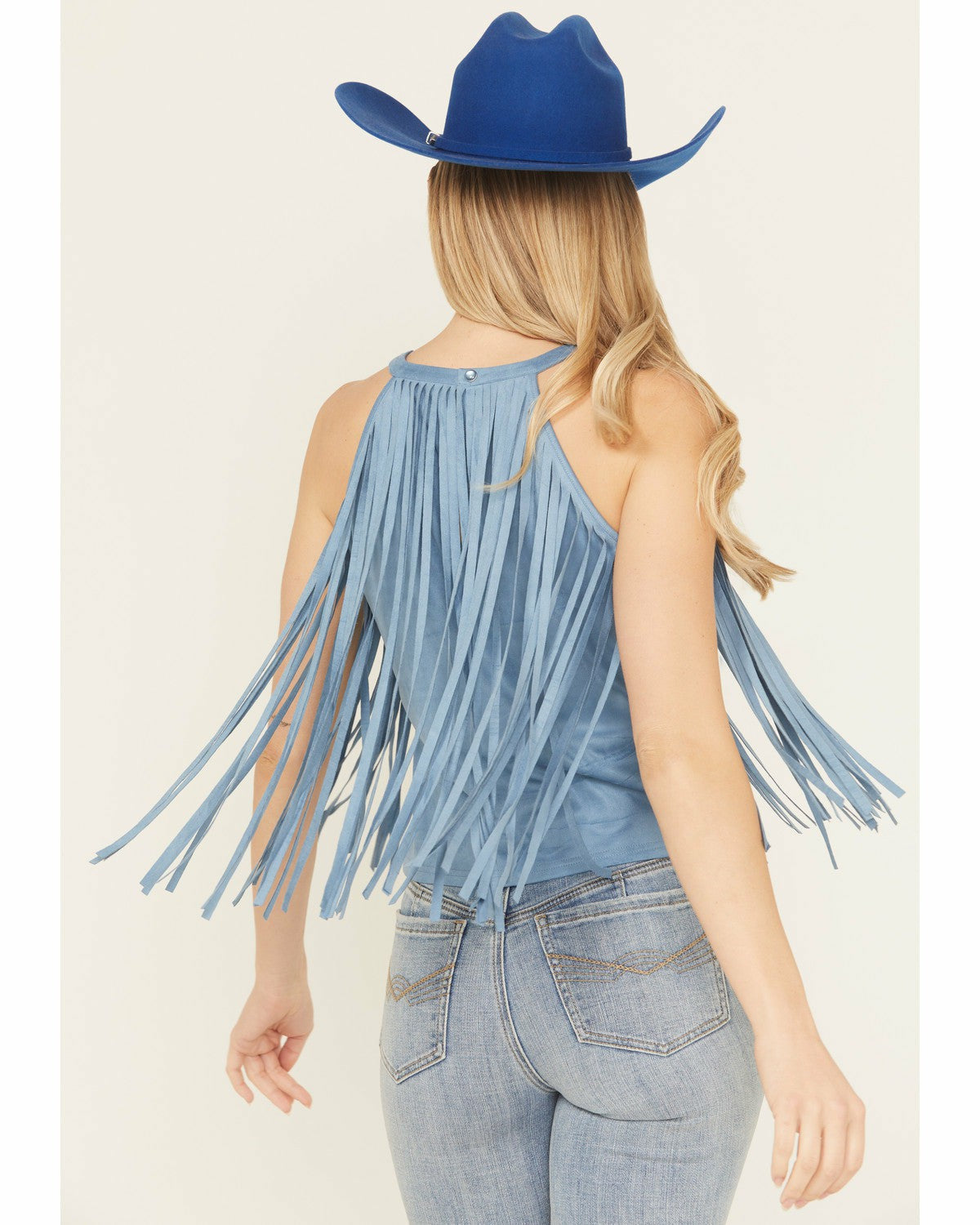 Idyllwind Madie Faux Suede Fringe Tank