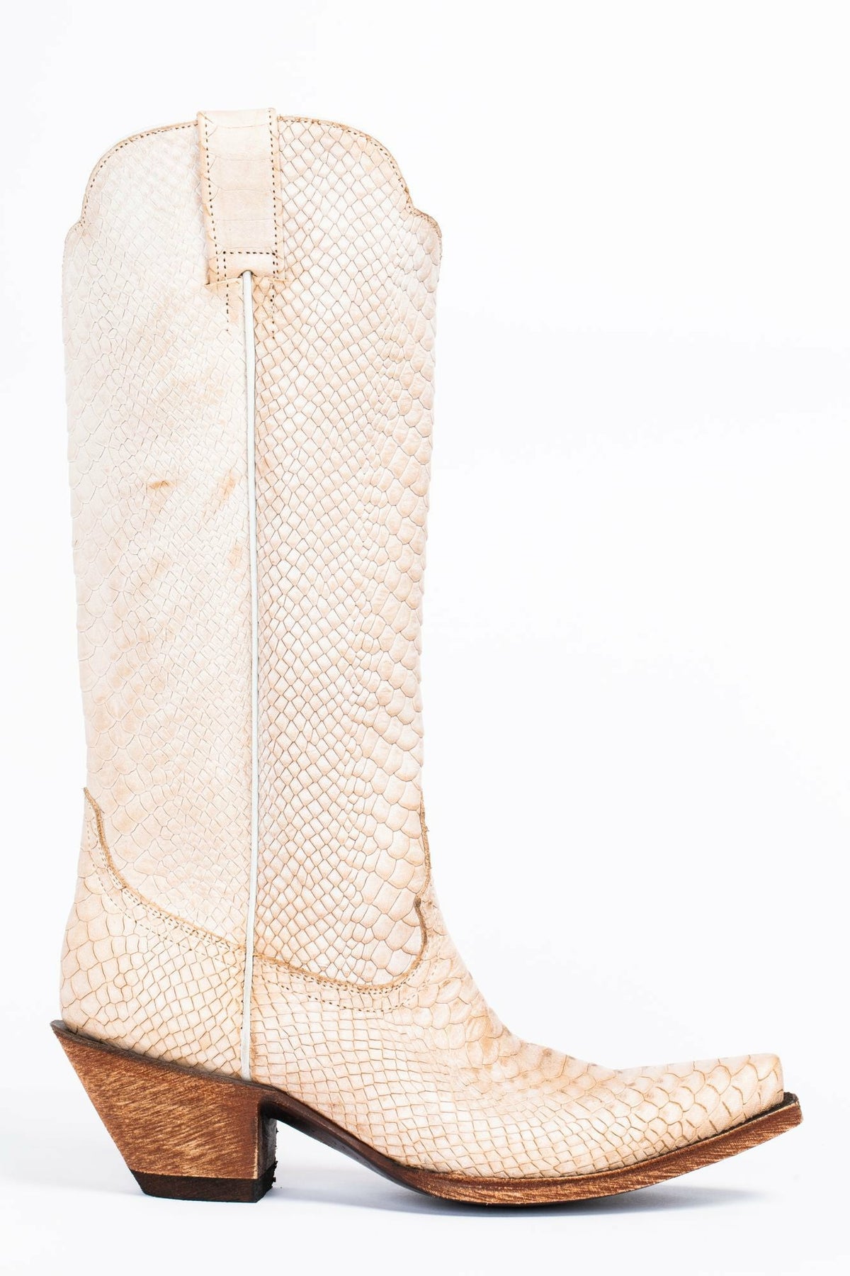 Idyllwind Strut White Western Boots - Snip Toe