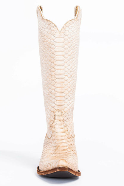 Idyllwind Strut White Western Boots - Snip Toe