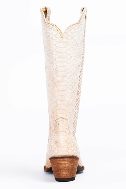 Idyllwind Strut White Western Boots - Snip Toe