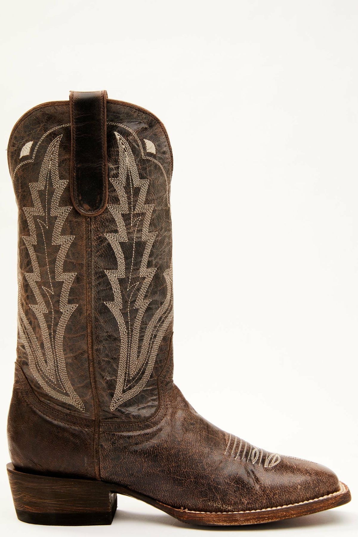 Idyllwind Outlaw Dark Brown Performance Western Boot w/Comfort Technology – Broad Square Toe