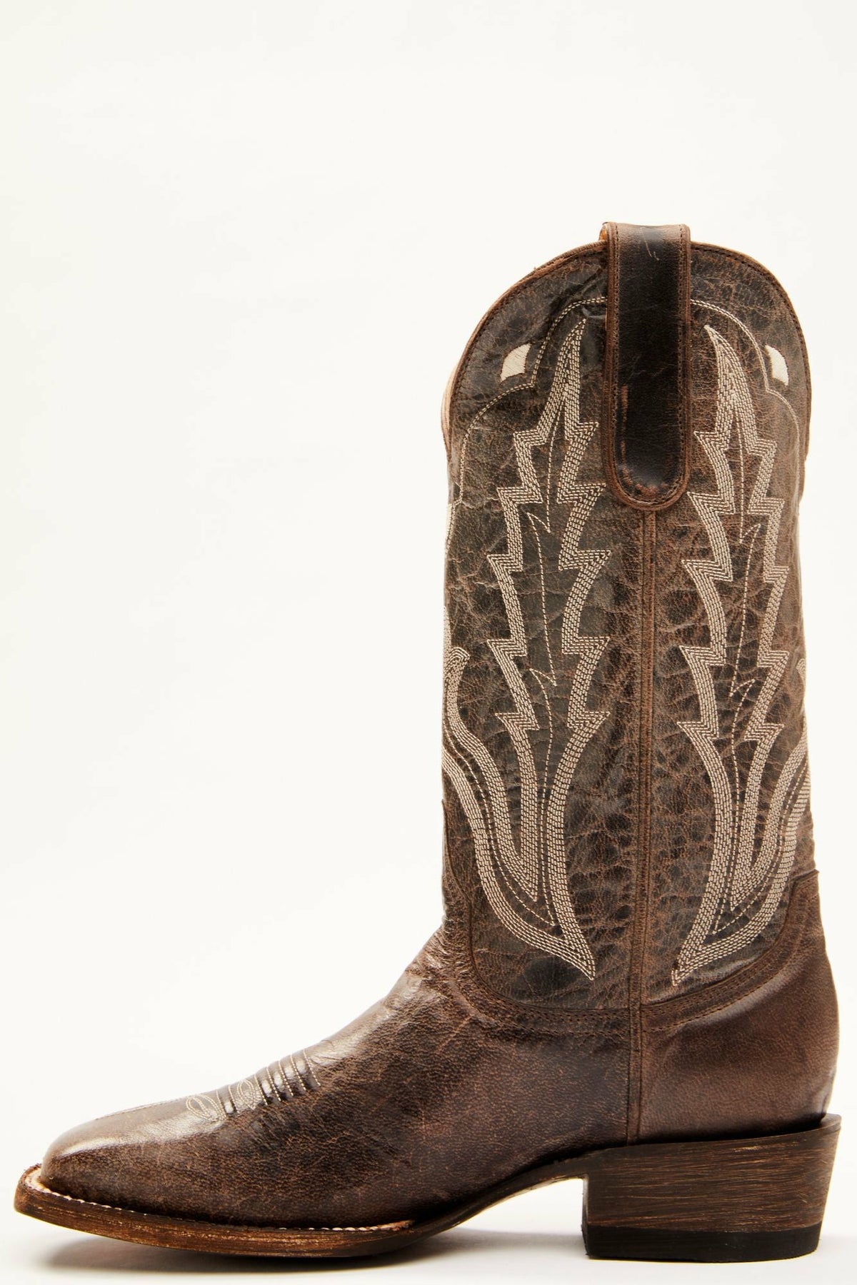 Idyllwind Outlaw Dark Brown Performance Western Boot w/Comfort Technology – Broad Square Toe