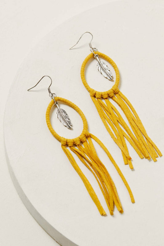 Idyllwind Twist & Turn Tassel Earrings