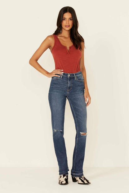 Idyllwind Going Places Dark Wash Straight Leg Jeans