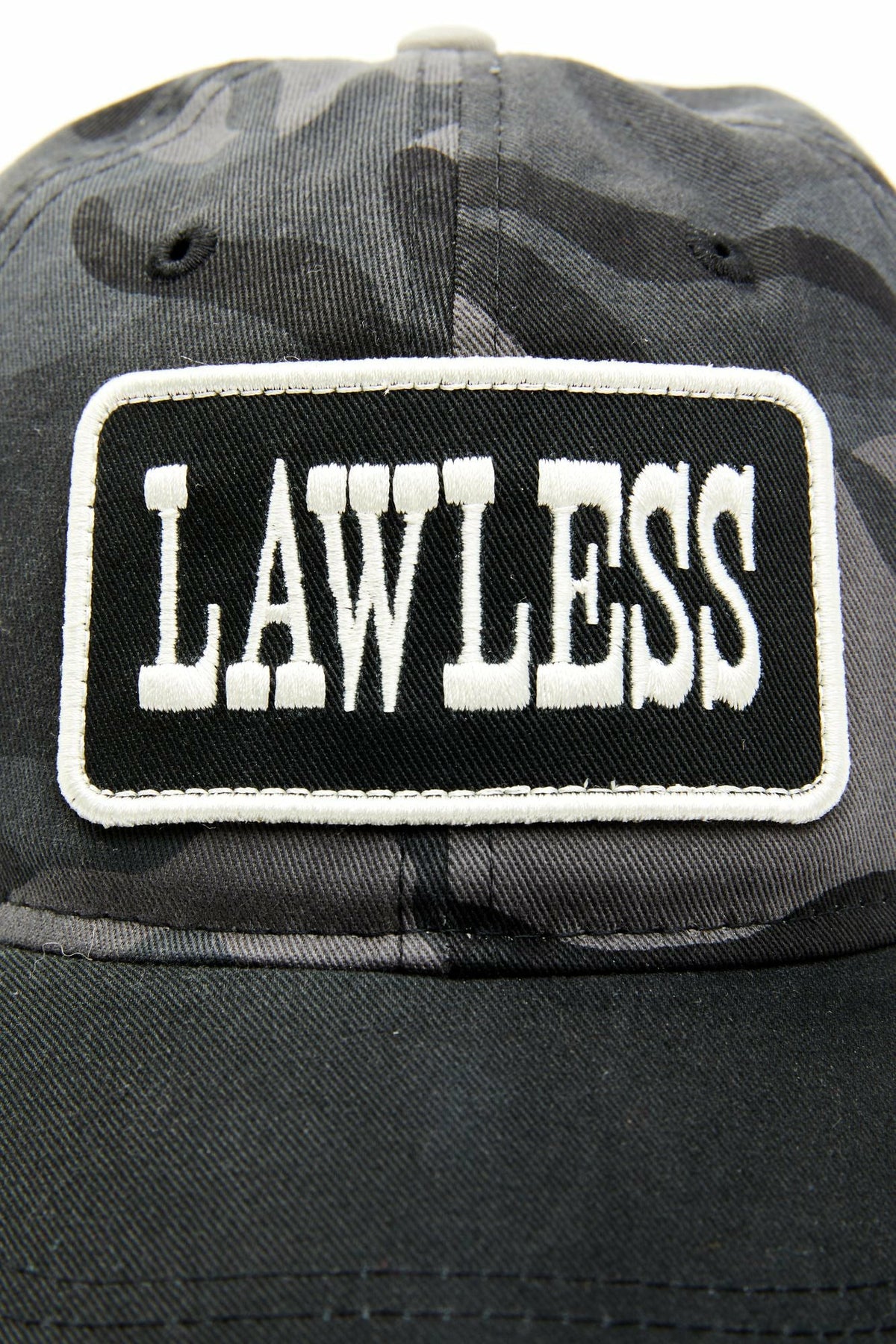 Idyllwind Lawless Patch Camo Print Baseball Hat