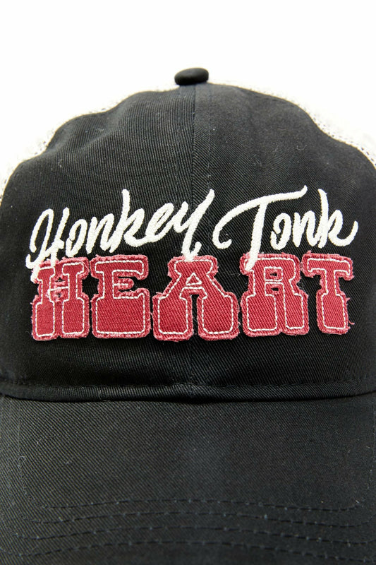 Idyllwind Honky Tonk Heart Embroidered Mesh-Back Baseball Hat