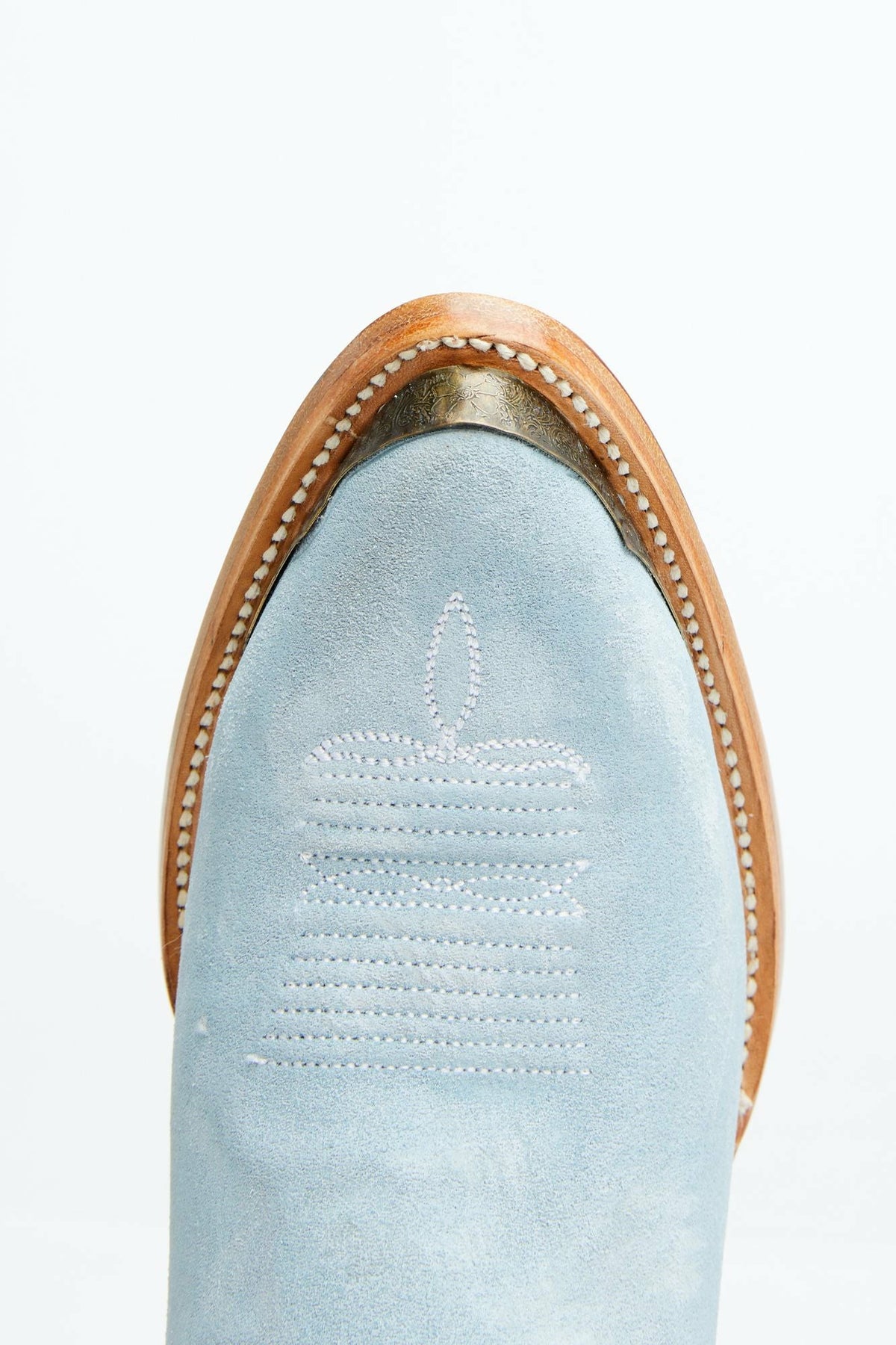 Idyllwind Wheels Blue Suede Western Booties - Round Toe
