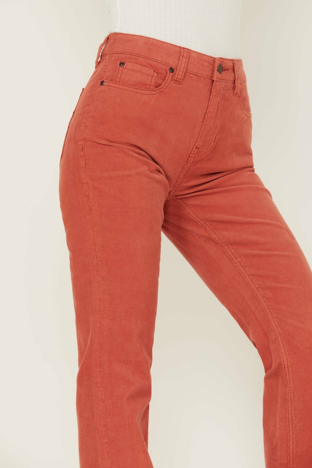 Idyllwind High Risin' Hot Sauce Stretch Signature Back Pockets Flare Corduroy Jeans