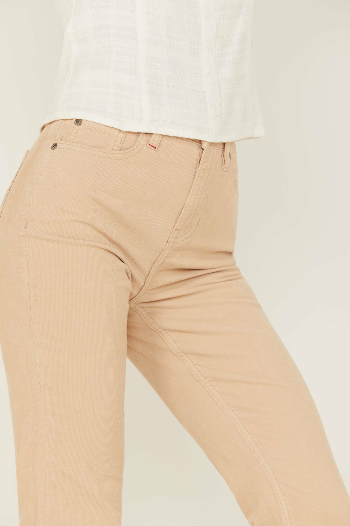 Idyllwind High Risin' Irish Cream Signature Back Pockets Corduroy Flare Jeans