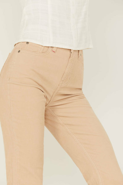 Idyllwind High Risin' Irish Cream Signature Back Pockets Corduroy Flare Jeans