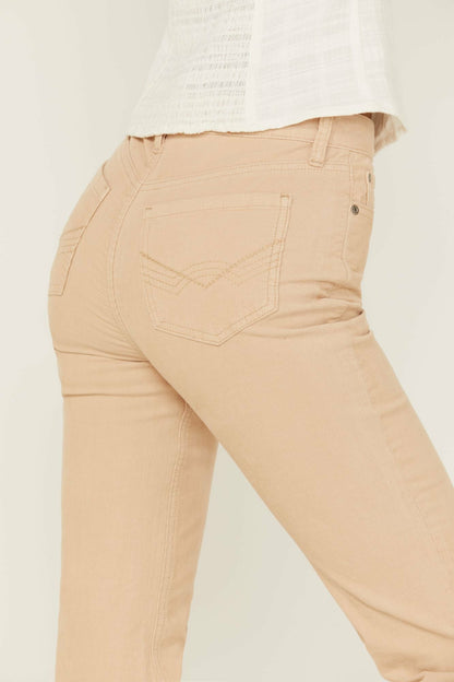 Idyllwind High Risin' Irish Cream Signature Back Pockets Corduroy Flare Jeans