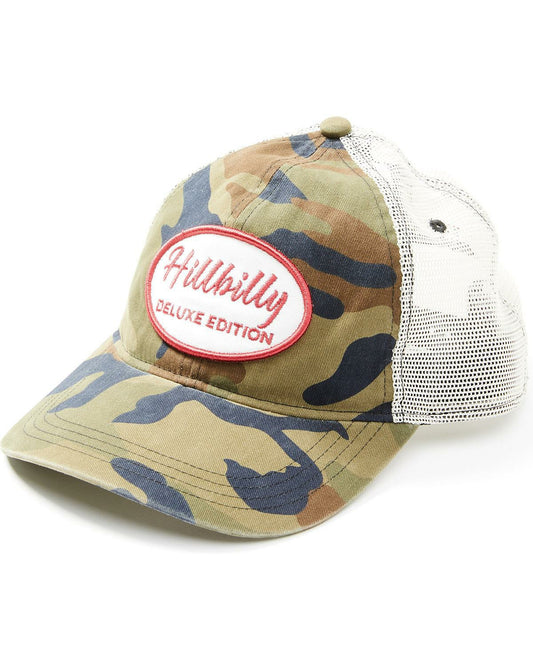 Idyllwind Camo Print Hillbilly Deluxe Mesh-Back Baseball Hat