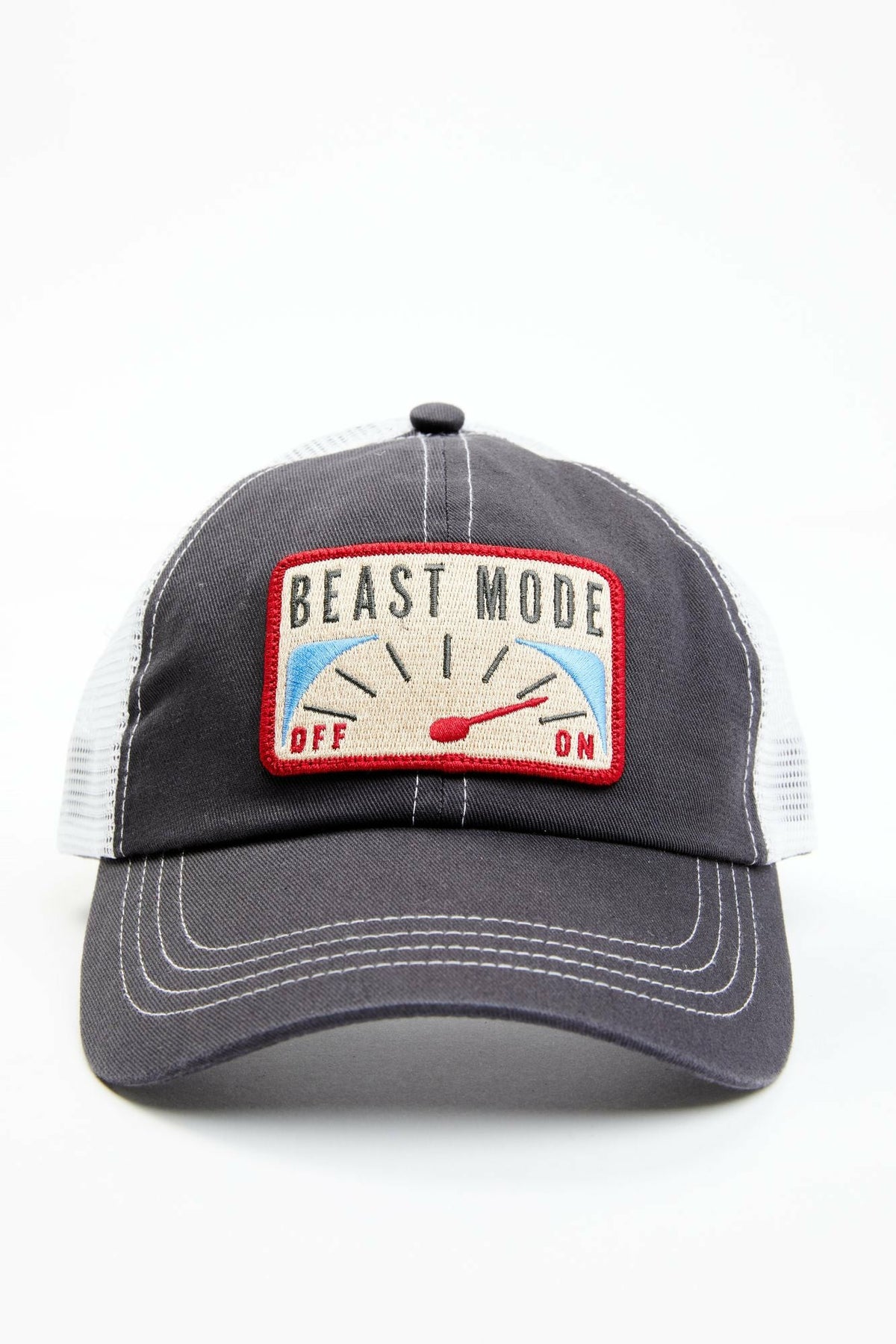 Idyllwind Grey Beast Mode Mesh-Back Baseball Hat