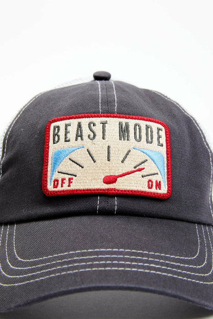 Idyllwind Grey Beast Mode Mesh-Back Baseball Hat