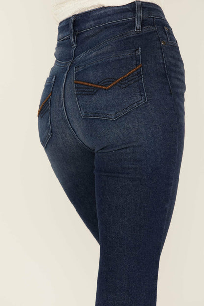 Idyllwind Dark Wash De Soto High Risin Rebel Bootcut Jeans