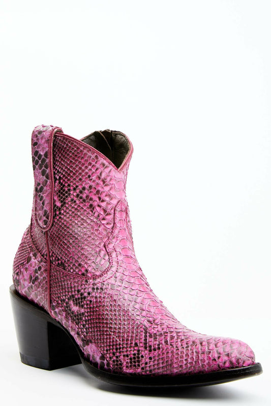 Idyllwind Exotic Python Western Bootie - Round Toe