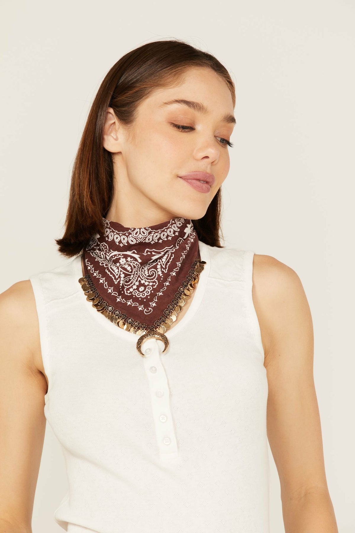Idyllwind Brandywine Bandana Chain Necklace