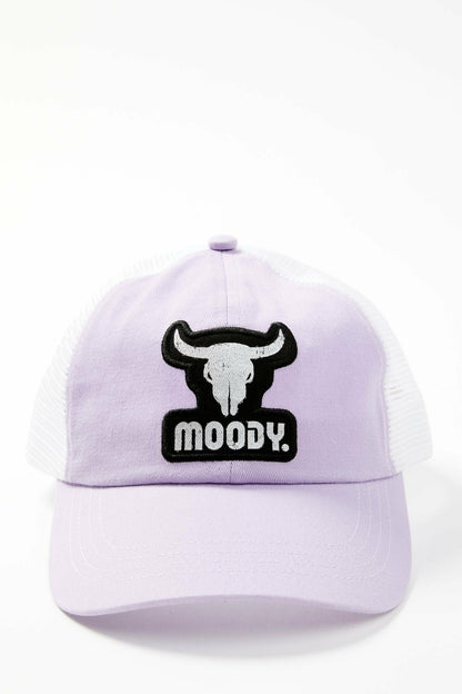 Idyllwind Moody Steer Head Mesh Back Baseball Hat