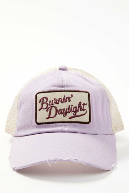 Idyllwind Burnin' Daylight Distressed Mesh Back Baseball Hat