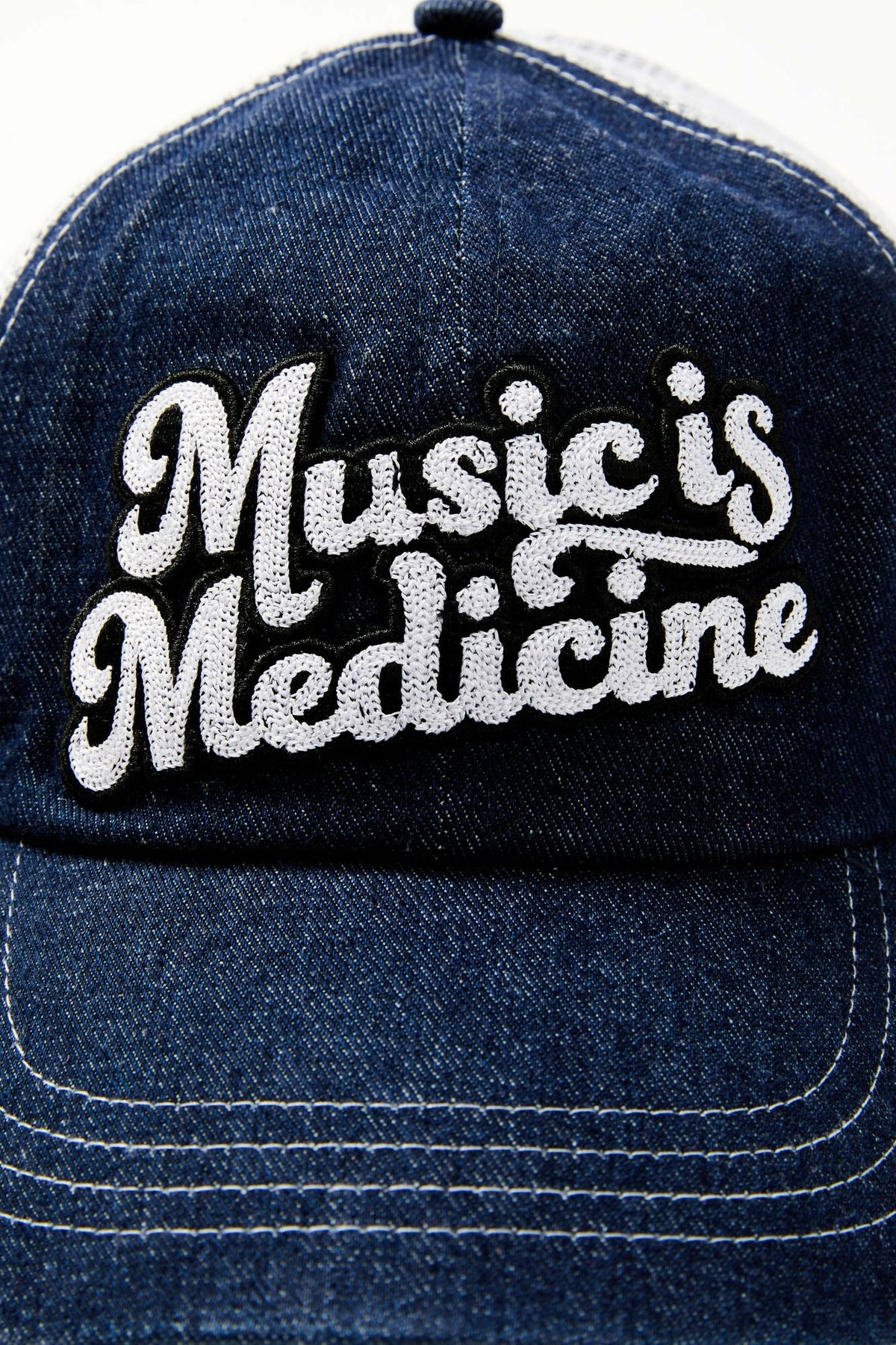 Idyllwind Music Is Medicine Embroidered Mesh Back Ball Cap