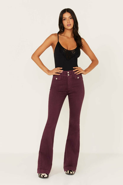 Idyllwind High Rise Flap Pocket Outlaw Flare Jeans