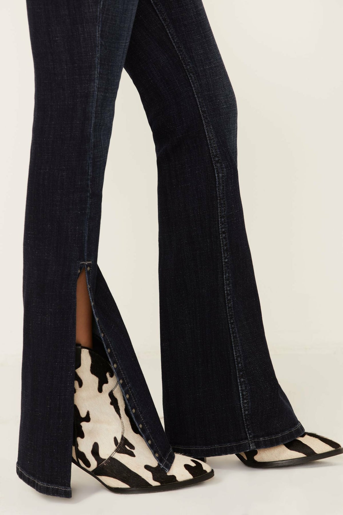 Idyllwind Hickory Place Dark Wash High Risin' Slit Bootcut Jeans