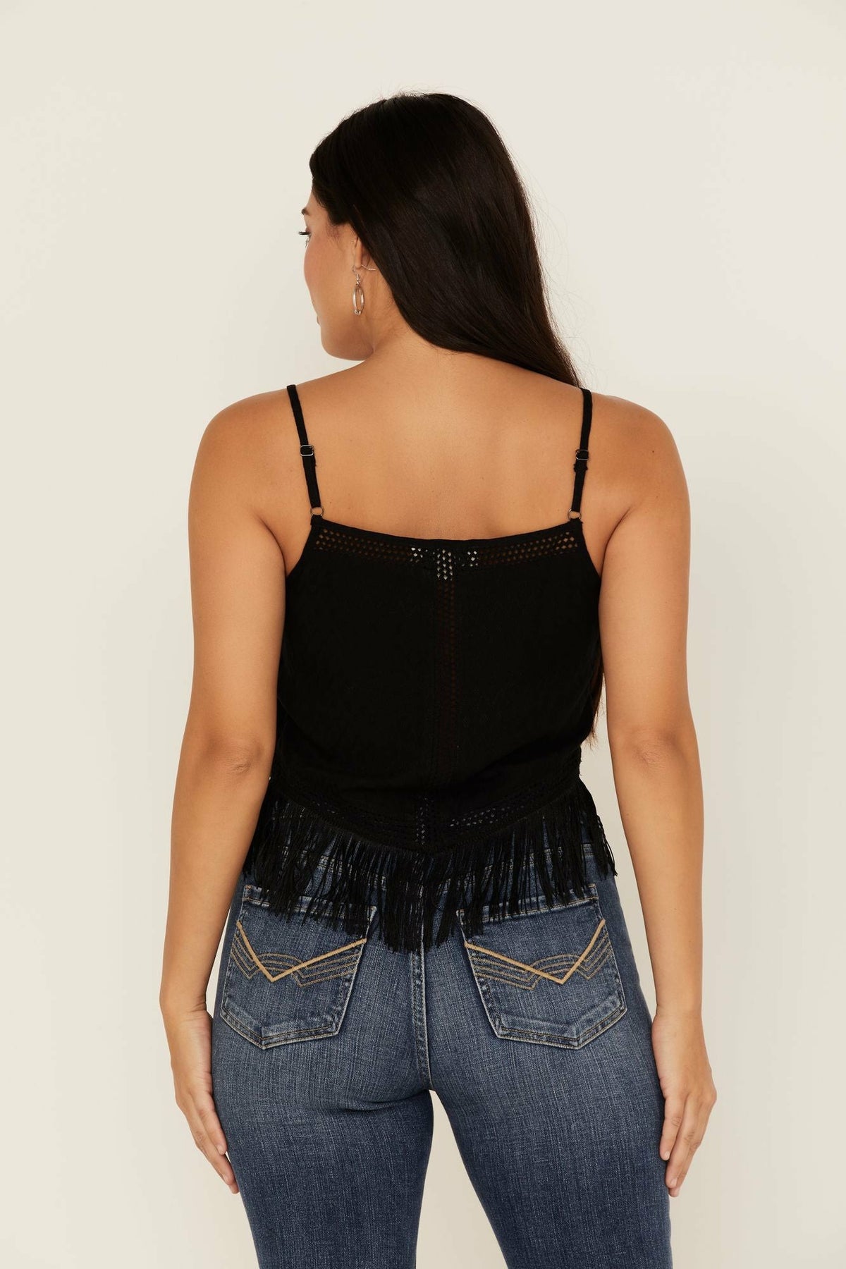 Idyllwind Briarwick Fringe Tank Top