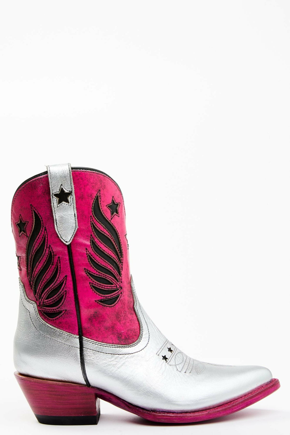 Idyllwind Metallic Star Inlay Roadie Western Booties - Round Toe