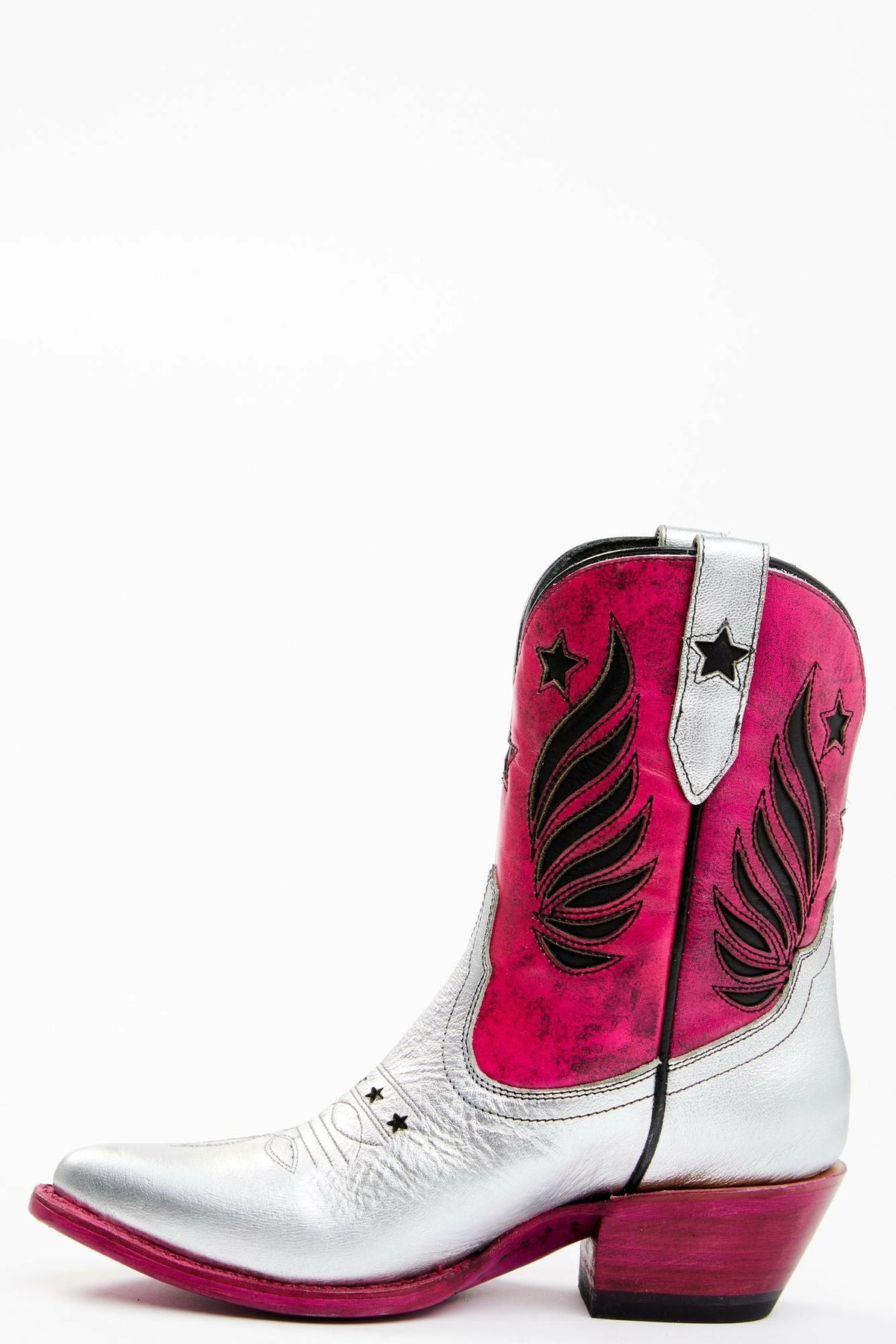 Idyllwind Metallic Star Inlay Roadie Western Booties - Round Toe