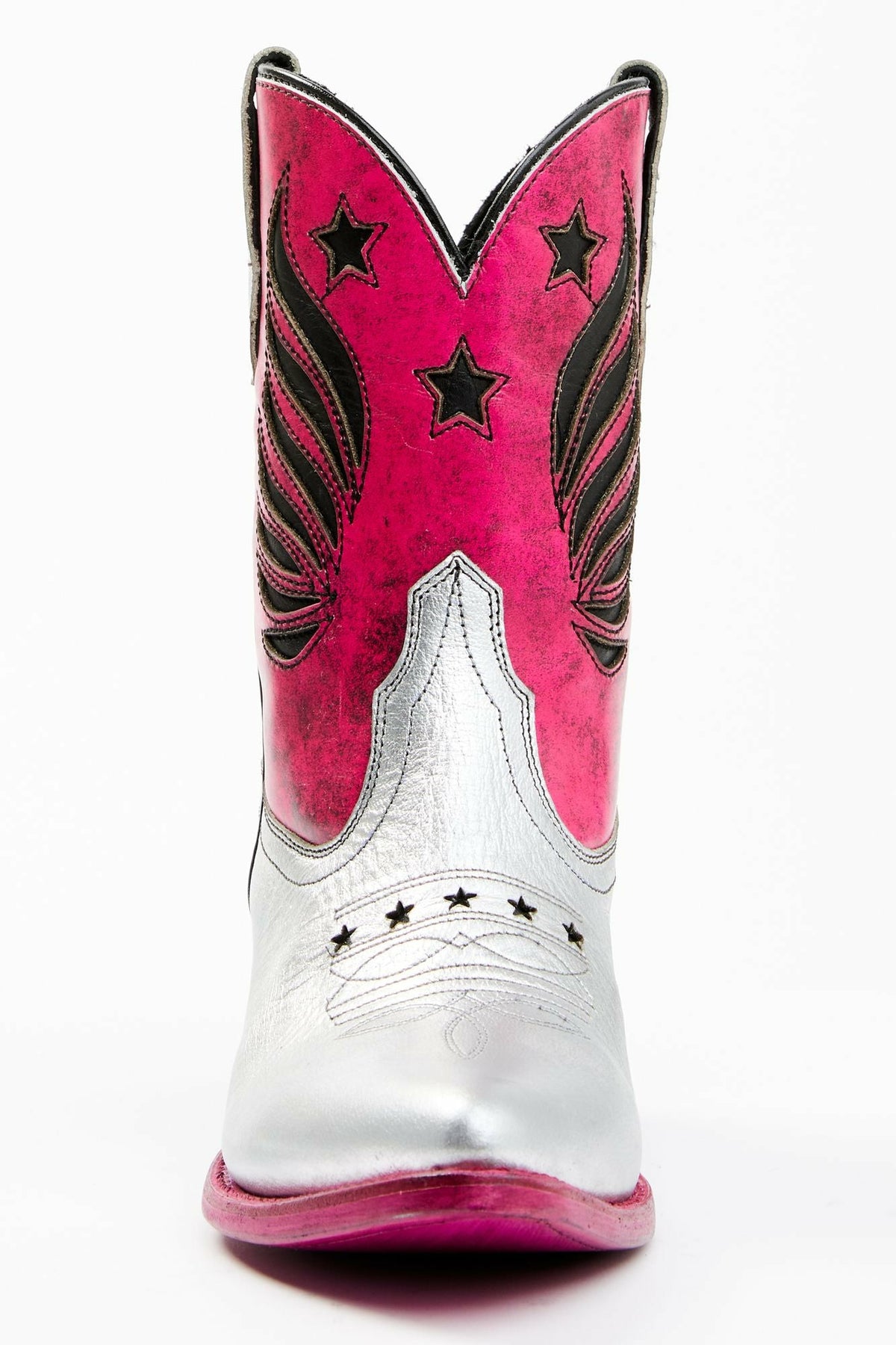 Idyllwind Metallic Star Inlay Roadie Western Booties - Round Toe