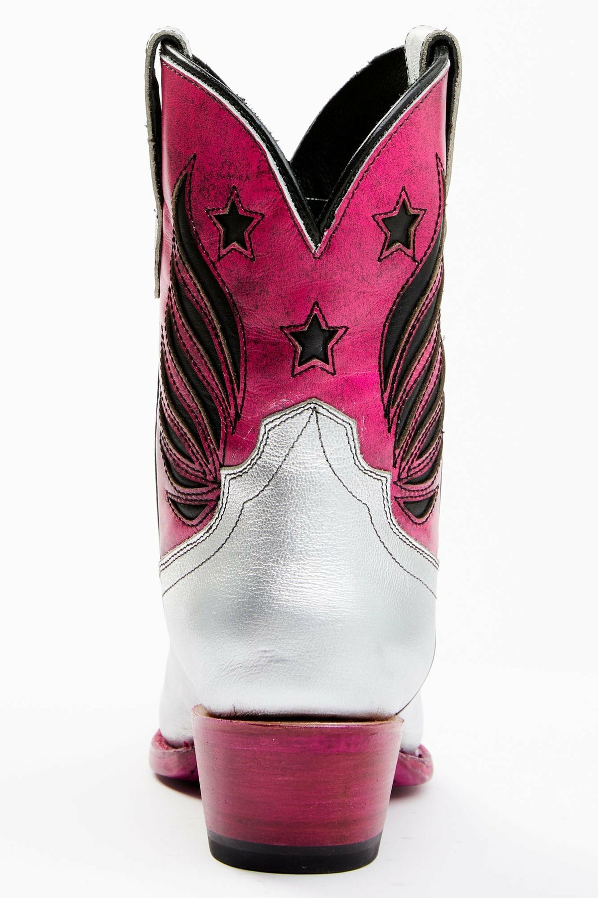 Idyllwind Metallic Star Inlay Roadie Western Booties - Round Toe