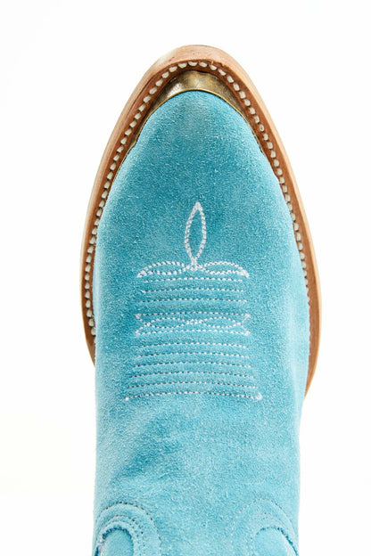 Idyllwind Wheels Bluebird Suede Fashion Western Booties - Round Toe