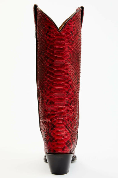 Idyllwind Slay Red Python Tall Western Boots - Snip Toe