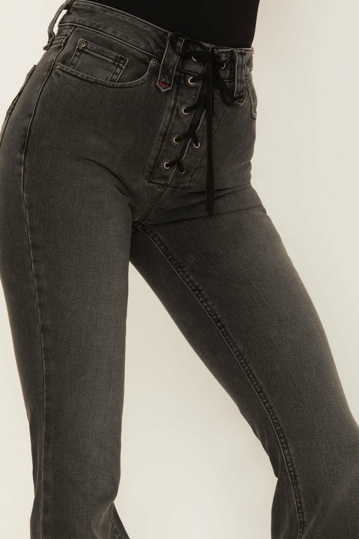 Idyllwind Twelve South Wash Down High Risin Lace Up Bootcut Jeans
