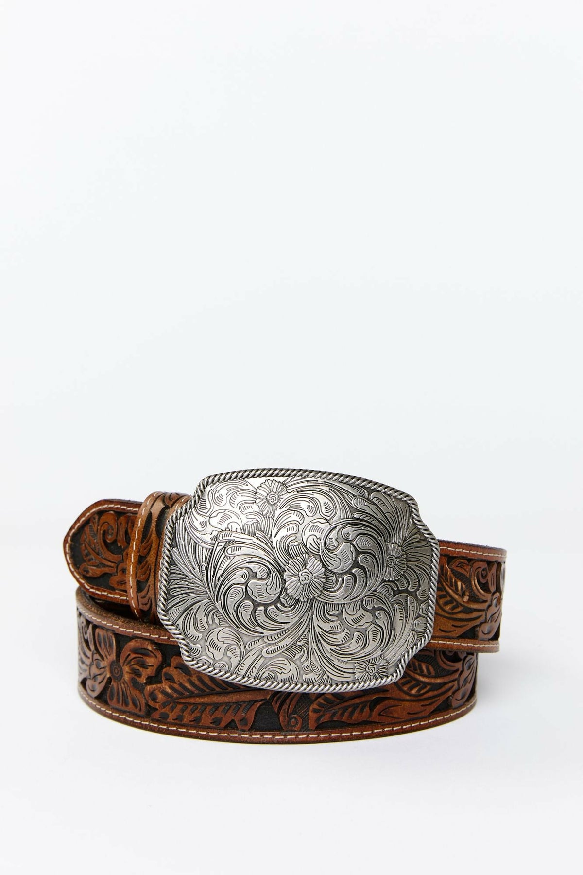 Idyllwind Westerly Drive Brown Tooled Belt