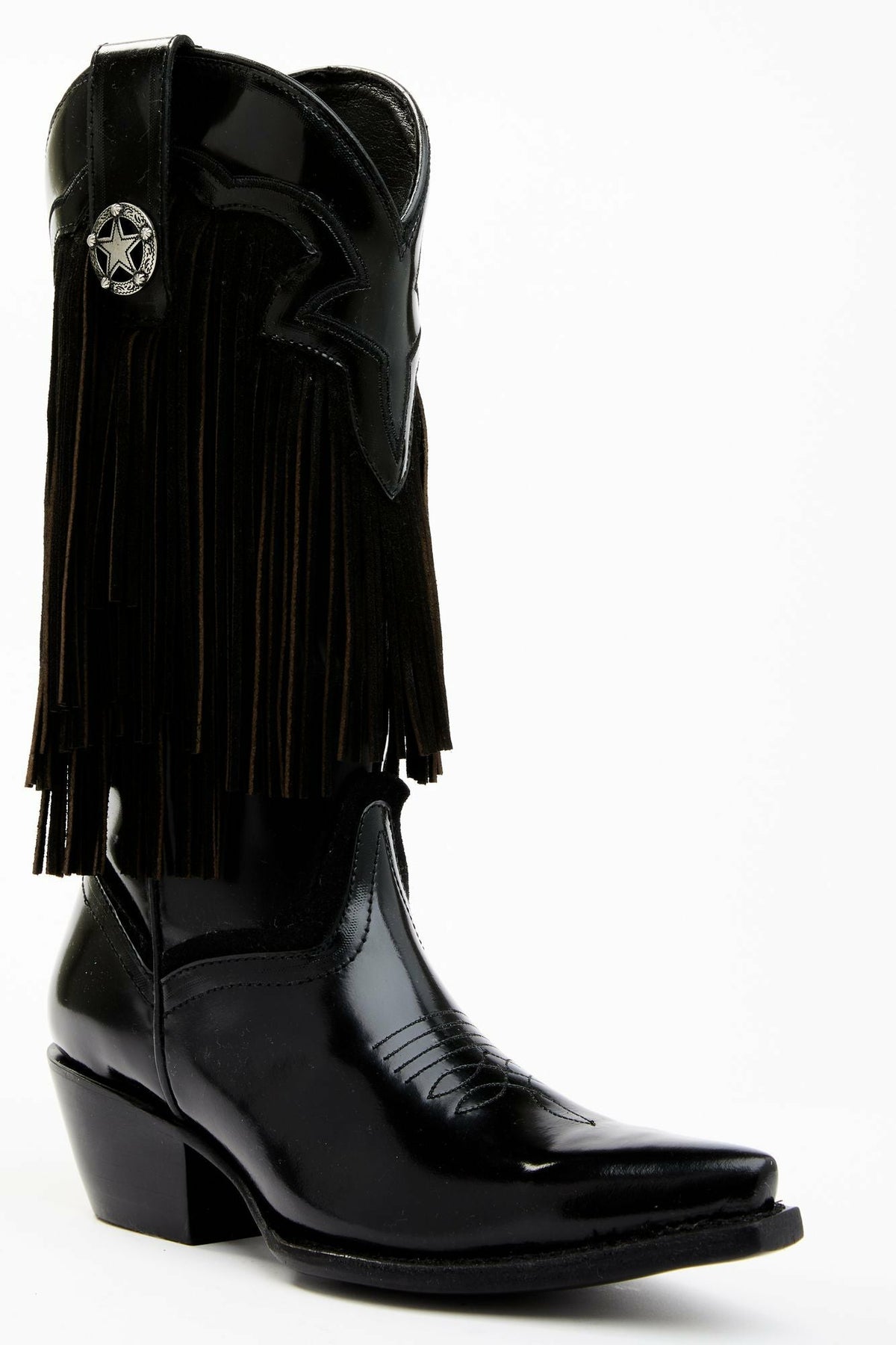 Idyllwind Trooper Fringe Western Boots - Snip Toe