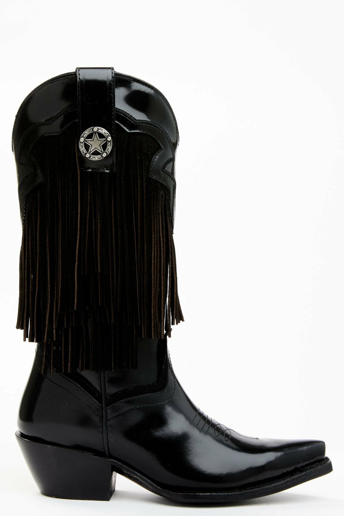 Idyllwind Trooper Fringe Western Boots - Snip Toe