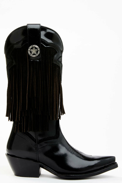 Idyllwind Trooper Fringe Western Boots - Snip Toe