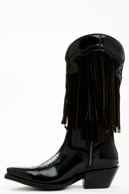 Idyllwind Trooper Fringe Western Boots - Snip Toe
