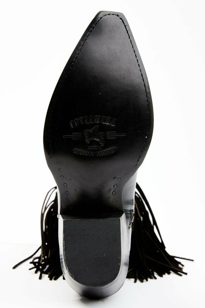 Idyllwind Trooper Fringe Western Boots - Snip Toe