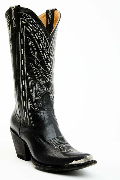 Idyllwind Retro Rock Black Western Boots - Round Toe