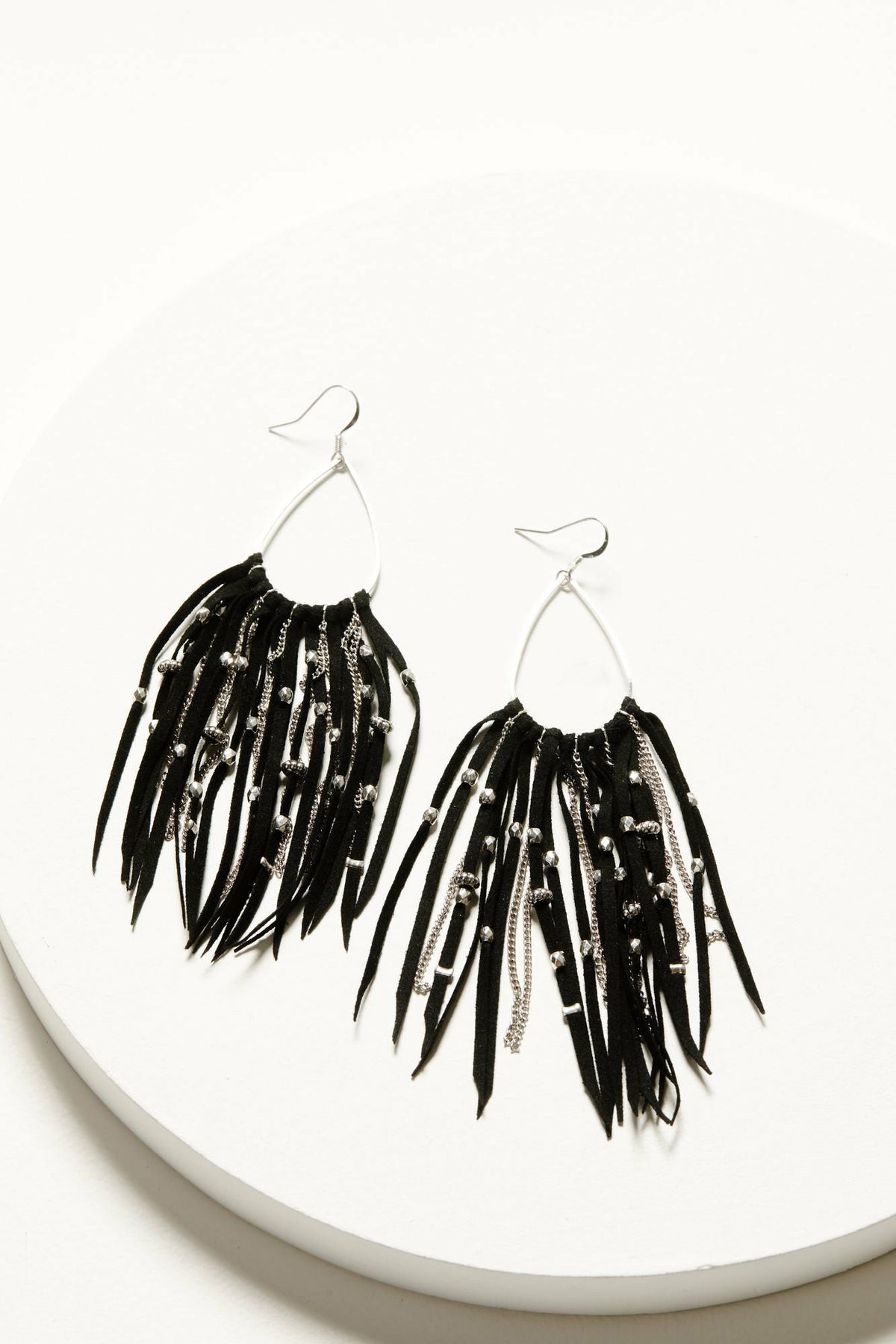 Idyllwind Harrow Black Fringe Earrings