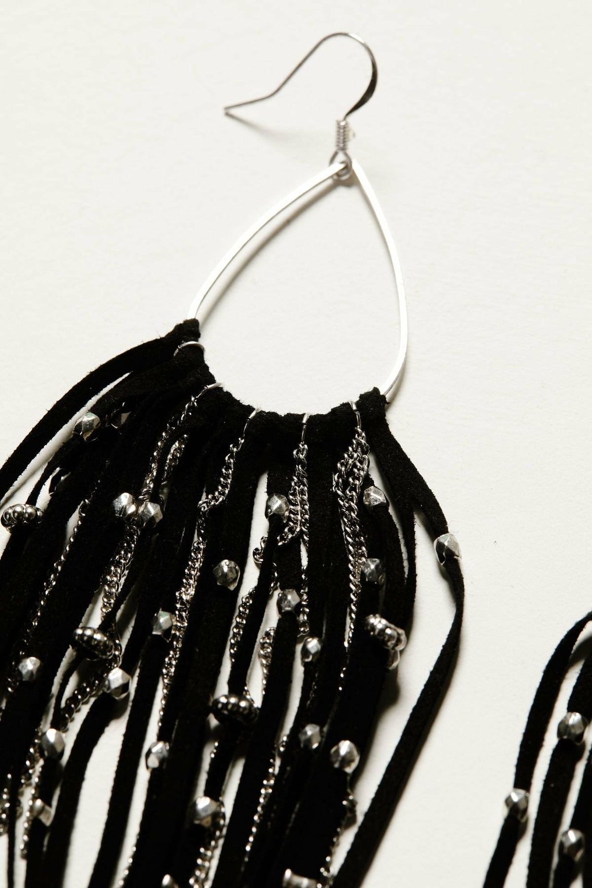 Idyllwind Harrow Black Fringe Earrings