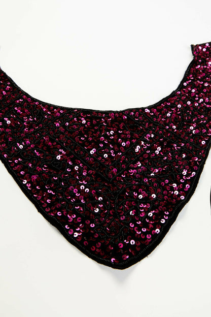 Idyllwind Monroe Fuchsia Sequin Bandana Necklace